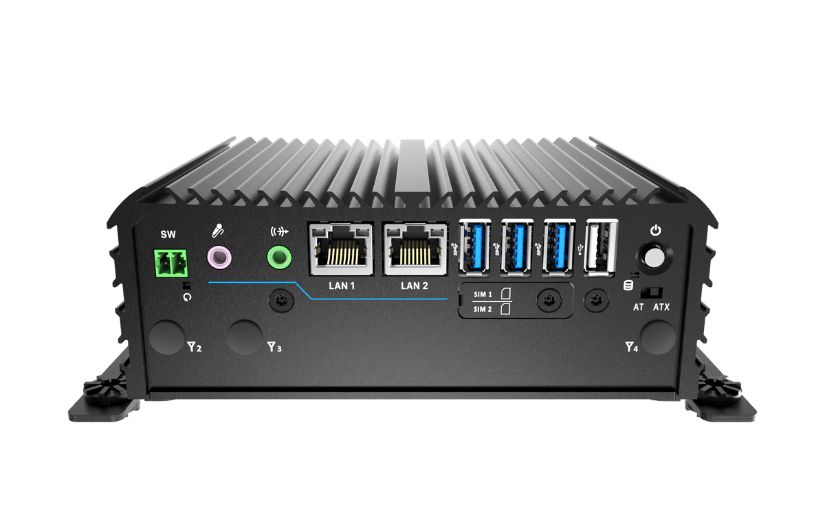 RCO-1000-ASL-10 ファンレスミニコンピュータ、Intel® Atom® x7433RE