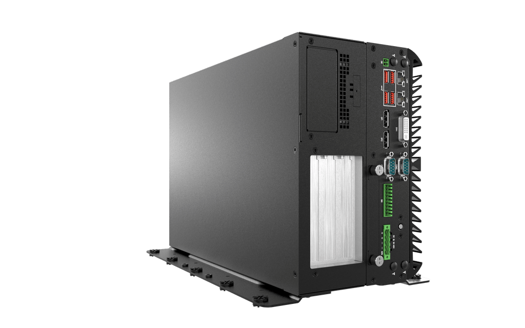 VCO-6000-RPL-3-2PWR Machine Vision Computer w/ LGA 1700 for Intel 12/13/14th Gen CPU & R680E PCH, 3x PCIe, 3x Expansion Slots, 2x Power Input