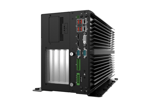 VCO-6000-RPL-4-2PWR Machine Vision Computer w/ LGA 1700 for Intel 12/13/14th Gen CPU & R680E PCH, 3x PCIe, 4x Expansion Slots, 2x Power Input