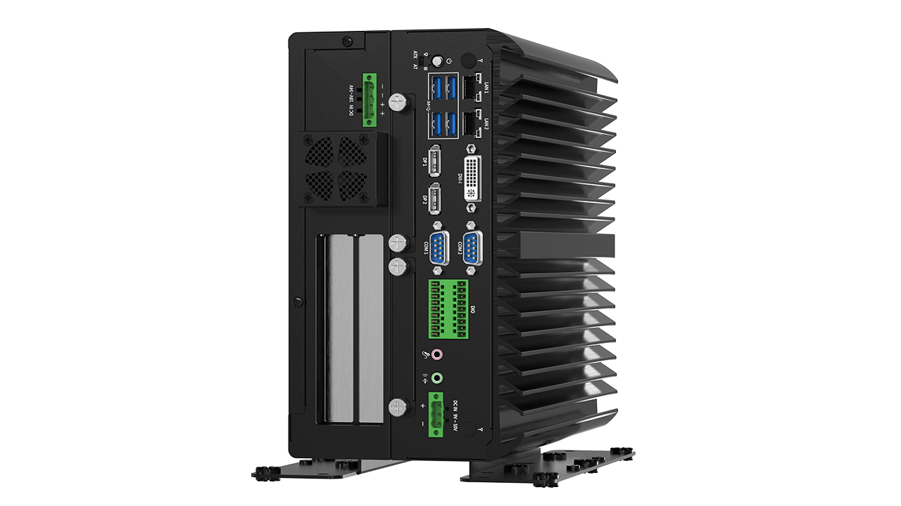 VCO-6000-KBL-2-2PWR Machine Vision Computer with 6th/7th Gen Intel® Core™ Processor, Supports up to RTX 2060 Super GPU