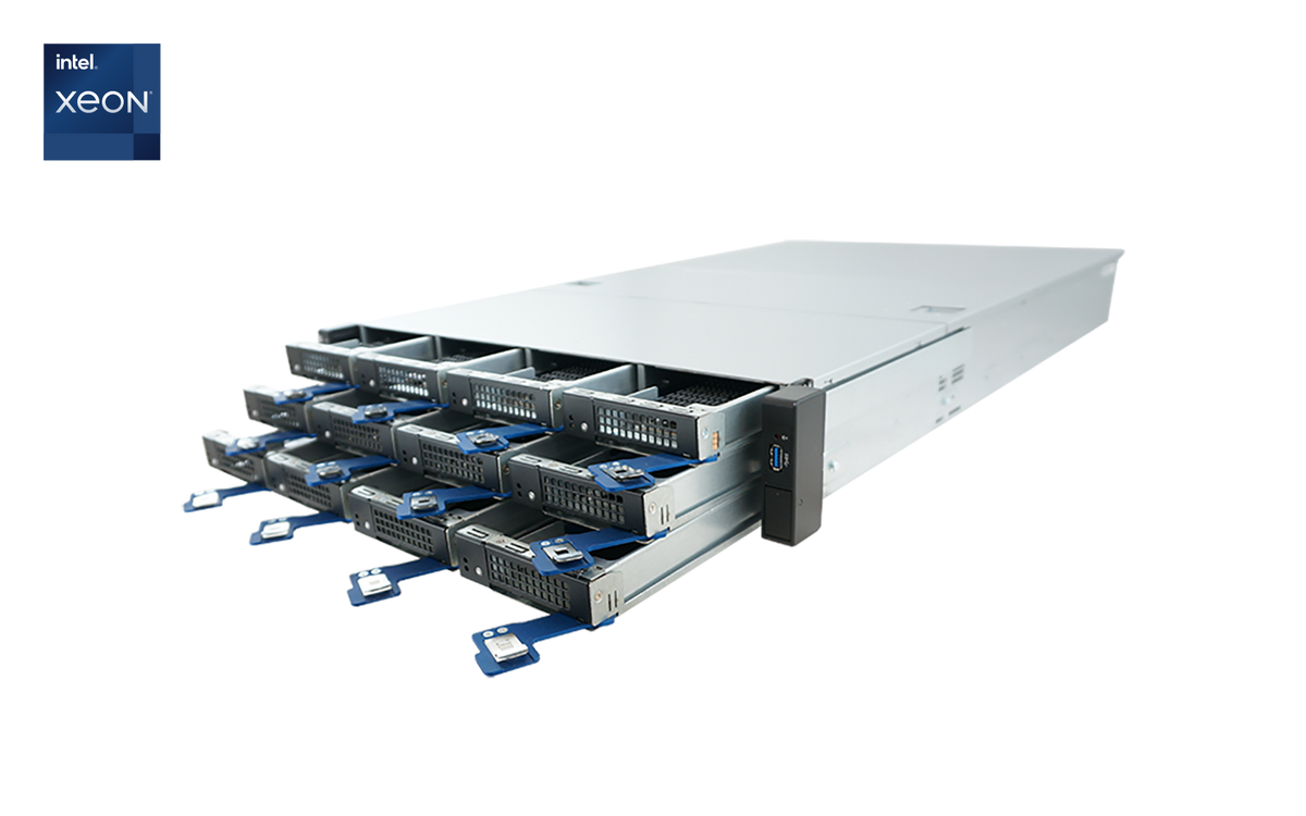 Fujitsu PCIe カード 5枚 + Xeon CPU 2基 セット FlacheSAN2N12C-D5 2U 12 NVMeアドインカード PCIe x8デュアル Xeon SP