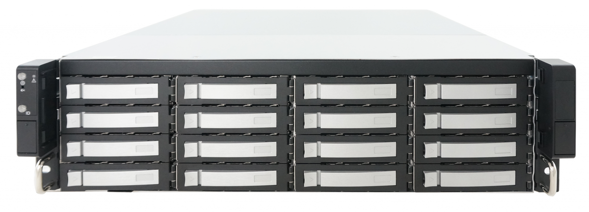 DSS316J-S3 3U 16 BAYS 3.5' HDD 12G SAS DUAL EXPANDER JBOD 500W HRP