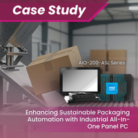 Enhancing Sustainable Packaging Automation with Industrial All-In-One Panel PC