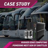 Driving Autonomy at the Edge: Rugged Edge Computing Powering Next-Gen EV Shuttles