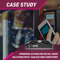 Powering Automated Retail Kiosk Solutions with Premio's Fanless Mini Computers