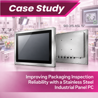 Improving Packaging Inspection Reliability with a Stainless Steel Industrial Panel PC