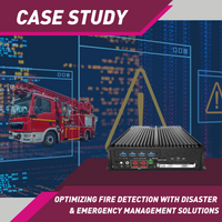 Optimizing Fire Detection with Premio's Small Form Factor Industrial Computer for Disaster & Emergency Management Solutions