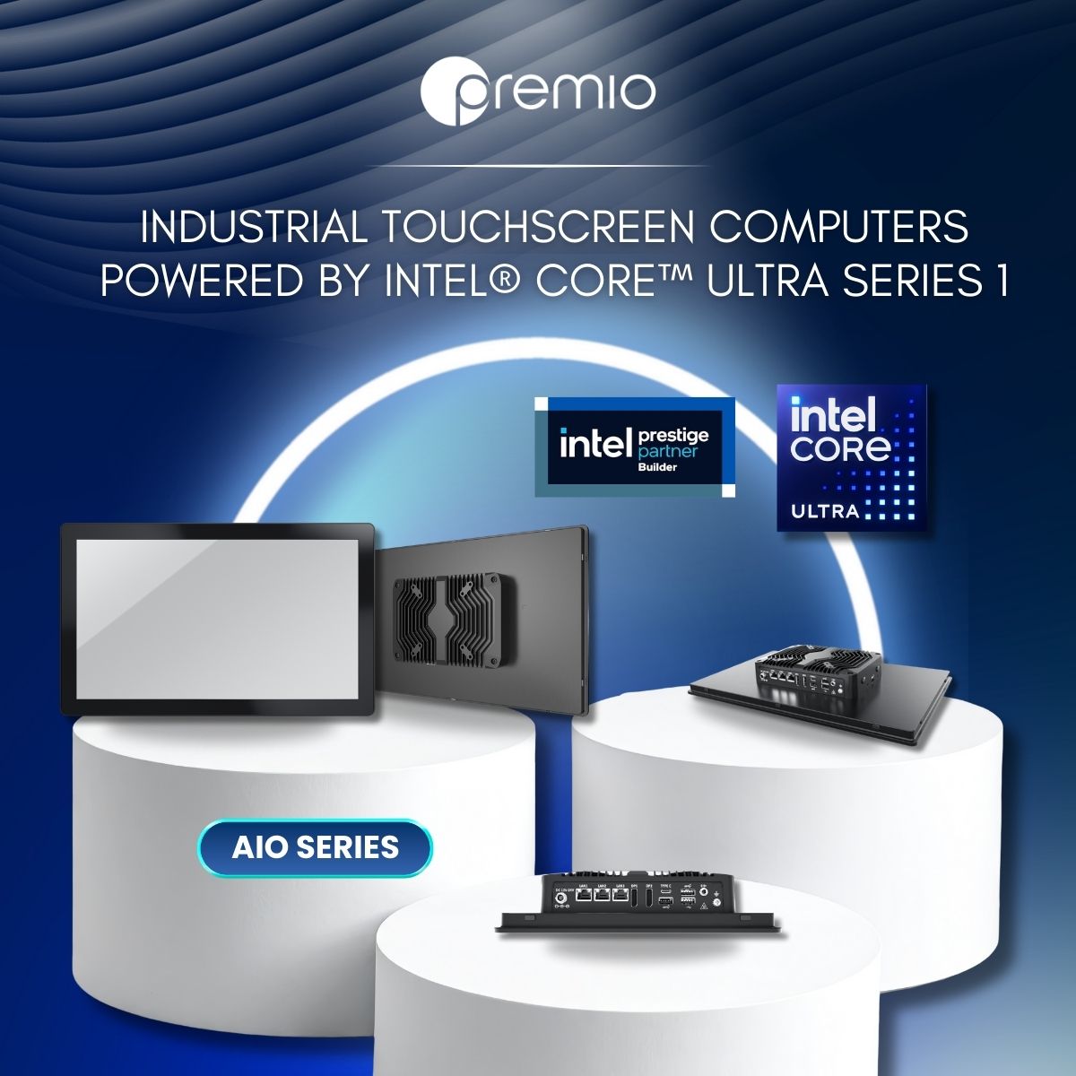 Premio Launches AI-Ready All-in-One Industrial Touchscreen Computers P ...