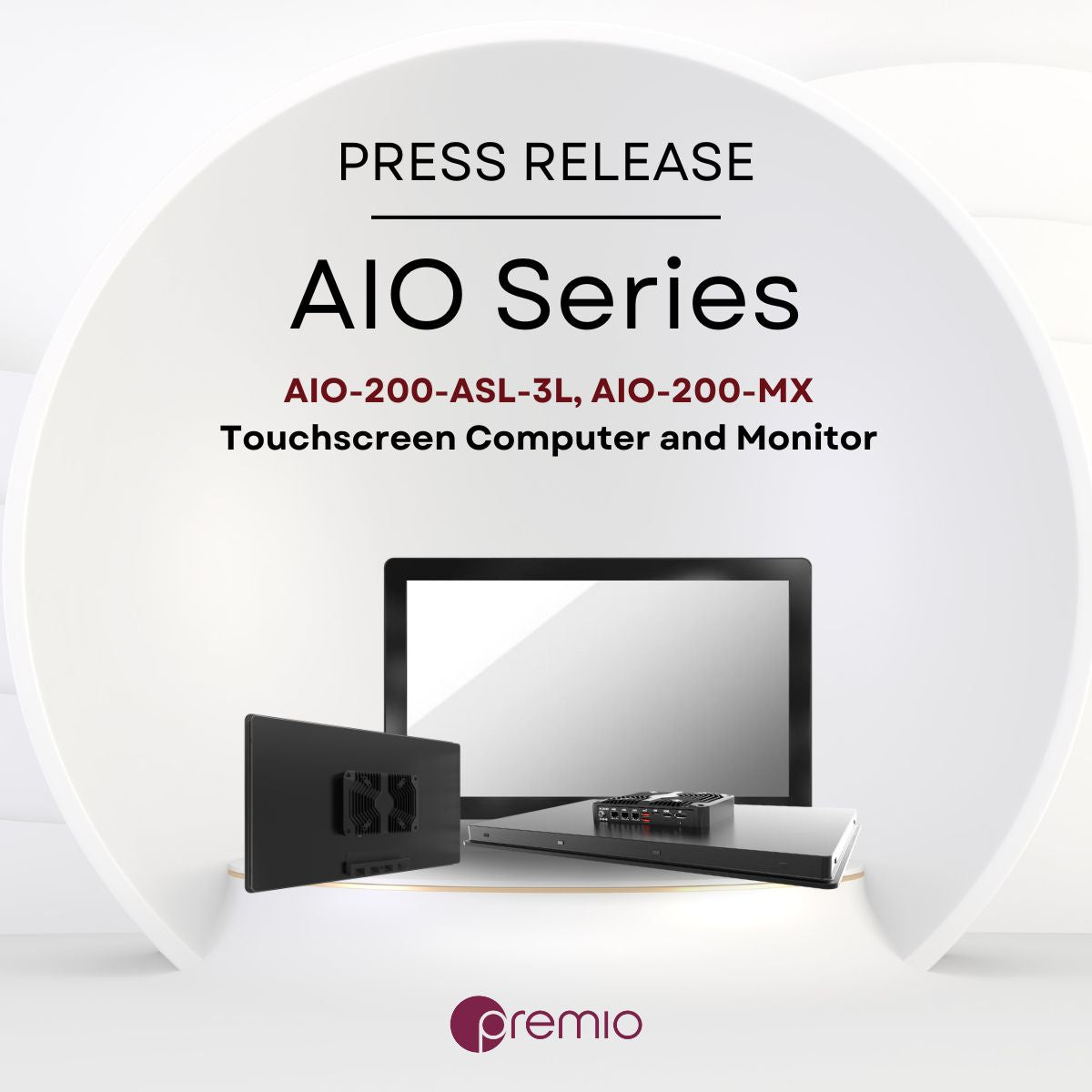Premio Meets Industrial HMI Market Demands with its New IP-Rated AIO S ...