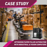 Optimizing paper filler automation with industrial AI vision computers