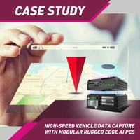 High-speed vehicle data capture with modular rugged edge AI PCs