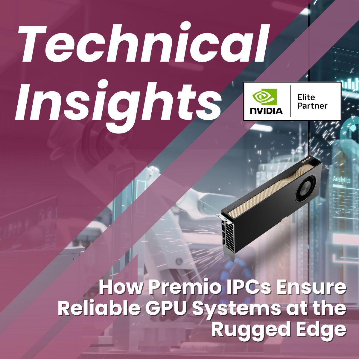 How Premio IPCs Ensure Reliable GPU Systems at the Rugged Edge – Premio Inc