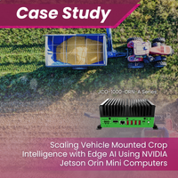 Scaling Vehicle Mounted Crop Intelligence with Edge AI Using NVIDIA Jetson Orin Computers