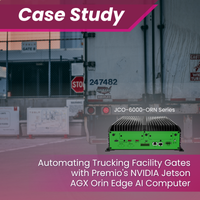 Automating Trucking Facility Gates with Premio's NVIDIA Jetson AGX Orin Edge AI Computer