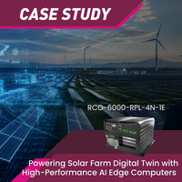 Powering Solar Farm Digital Twin with High-Performance AI Edge Computers