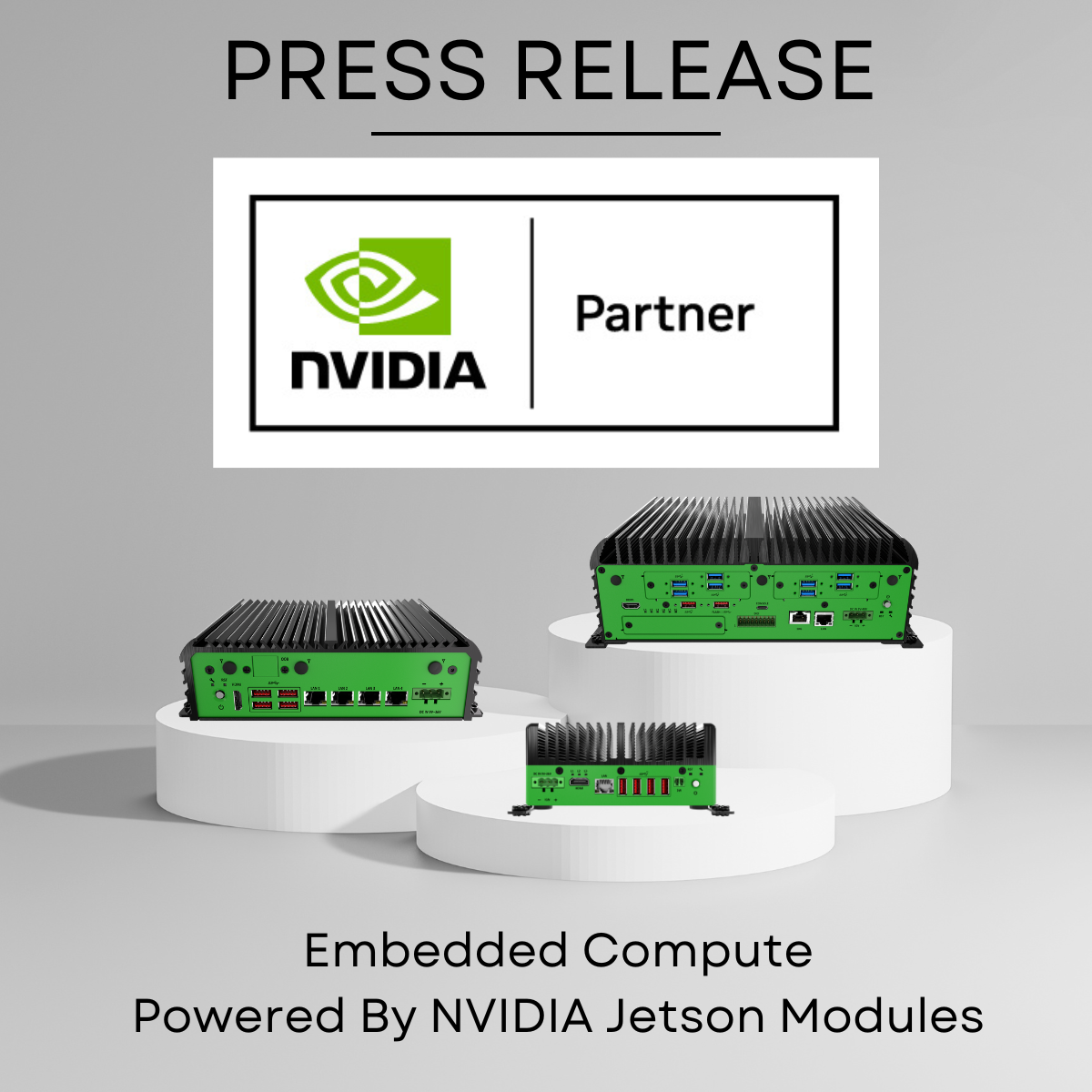Premio Inc. Joins NVIDIA® Embedded Compute Competency for the Jetson™