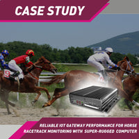 Reliable IoT Gateway Performance for Horse Racetrack Monitoring with x86 Super-Rugged Small Form Factor Computer