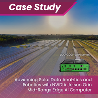 Advancing Solar Data Analytics and Robotics with Premio's NVIDIA Jetson Edge AI Computer