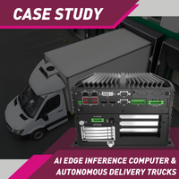 Streamlining Middle-Mile Autonomous Delivery Trucks with AI Edge Inference Computer