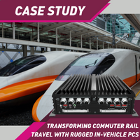 Transforming Commuter Rail Travel with Ruggedized In-Vehicle PCs