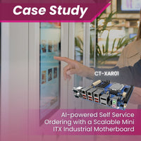 AI-powered Self Service Ordering with a Scalable Mini ITX Industrial Motherboard