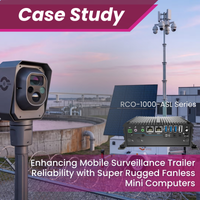 Enhancing Mobile Surveillance Trailer Reliability with Super Rugged Fanless Mini Computers
