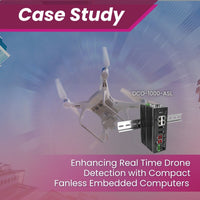 Enhancing Real-Time Drone Detection and Airspace Monitoring with a Compact Fanless Embedded Computer