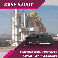 Asphalt Control Centers & Systems Powered By x86 Super-Rugged Edge Computers