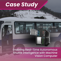 Enabling Real-Time Autonomous Shuttle Intelligence with Industrial Machine Vision Computer