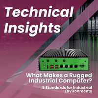 What Makes a Rugged Industrial Computer? 5 Standards for Industrial Environments
