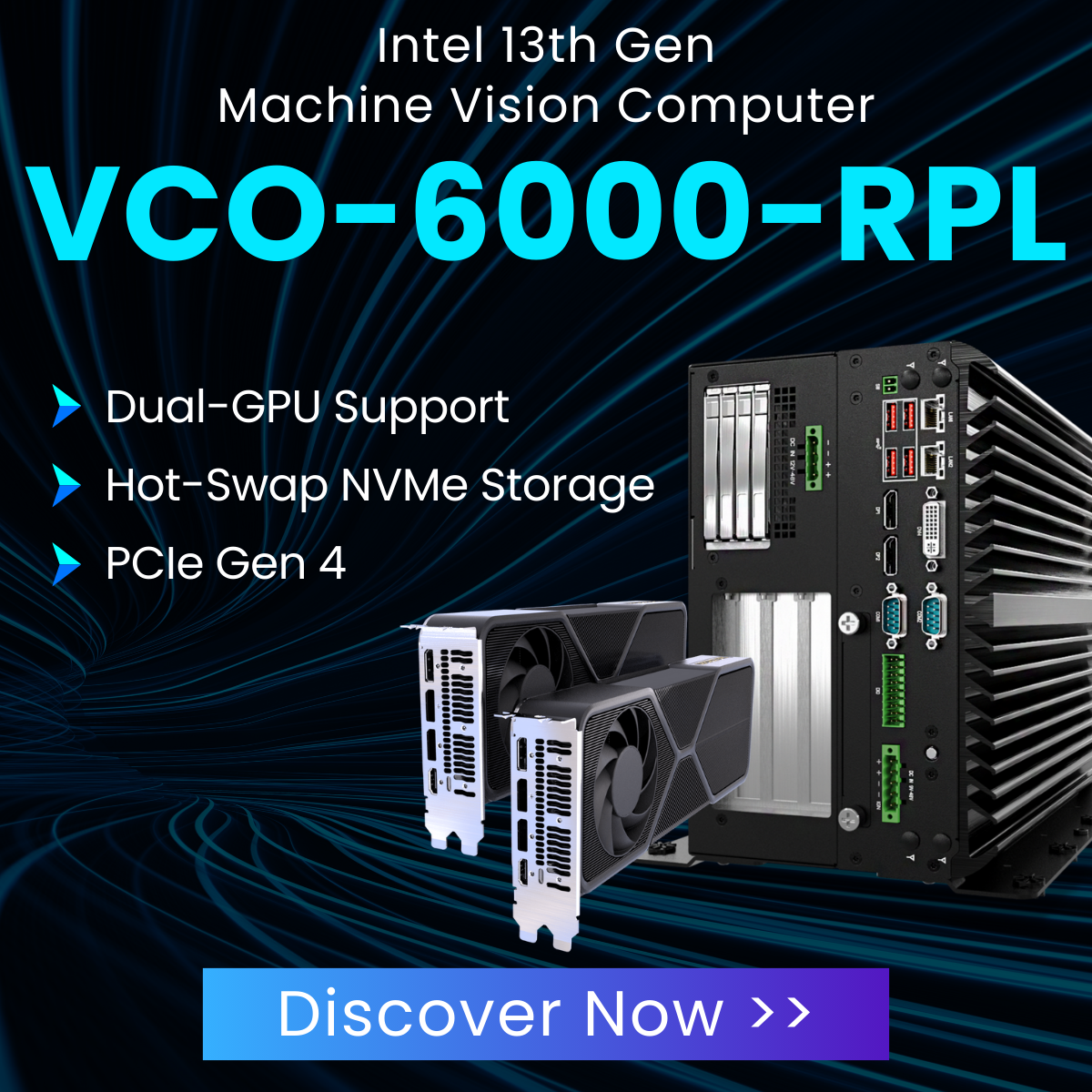 VCO-6000-RPL Series Machine Vision Computer – Premio Inc