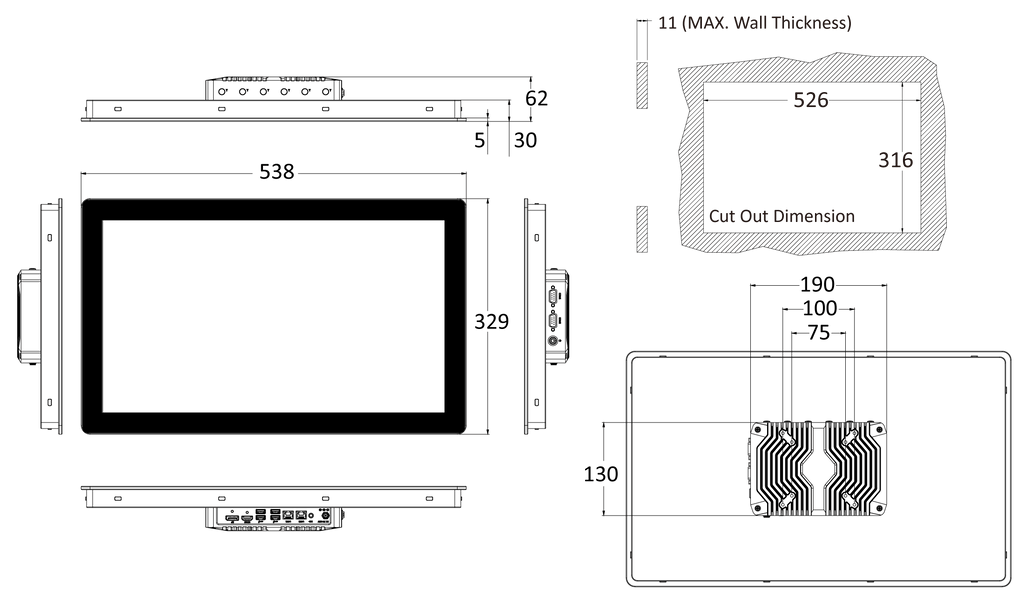 product-dimension