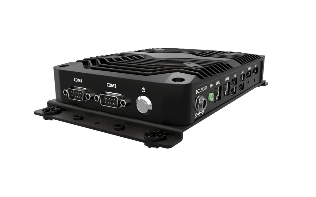 BCO-500-ADL Semi-Rugged Fanless Mini Computer with Intel® Alder lake N97/i3-N305 Processor, 1x DP, 1x HDMI, 4x USB, 2x LAN