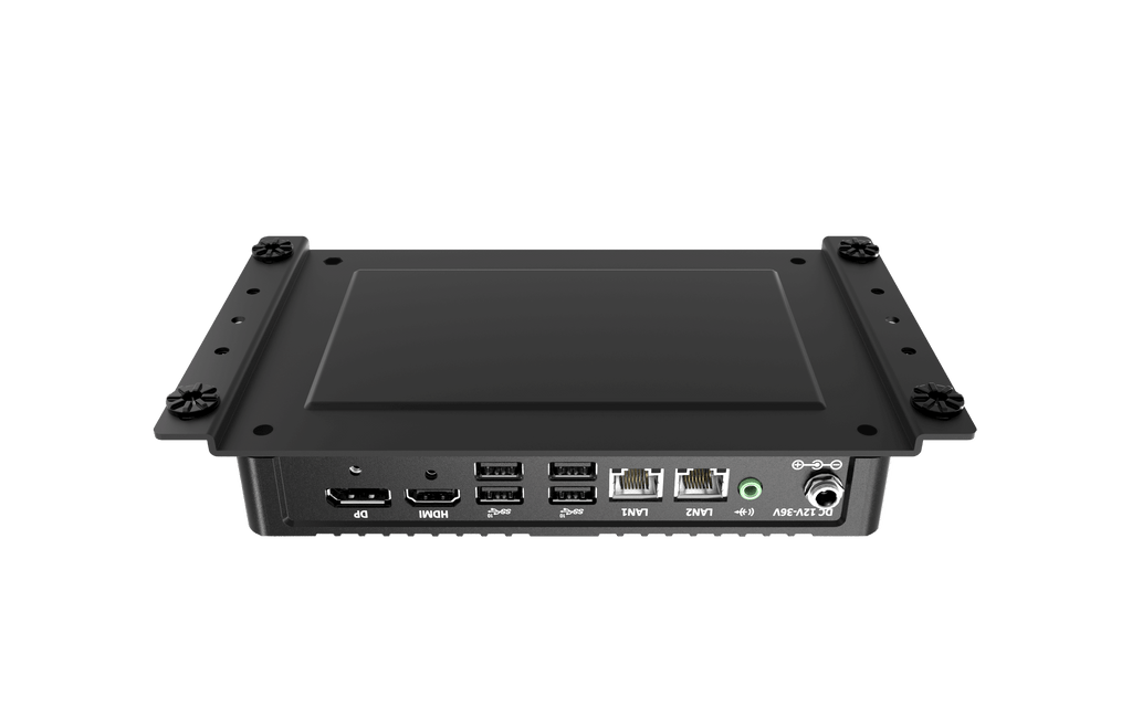 BCO-500-ADL Semi-Rugged Fanless Mini Computer with Intel® Alder lake N97/i3-N305 Processor, 1x DP, 1x HDMI, 4x USB, 2x LAN