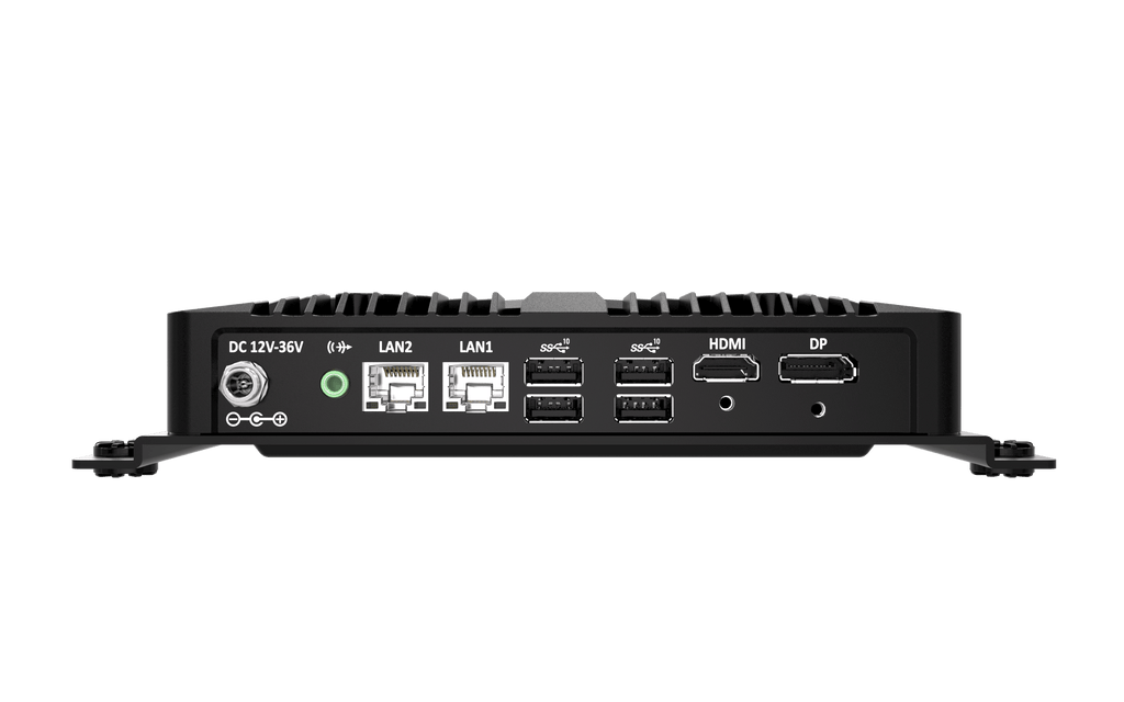 BCO-500-ADL Semi-Rugged Fanless Mini Computer with Intel® Alder lake N97/i3-N305 Processor, 1x DP, 1x HDMI, 4x USB, 2x LAN