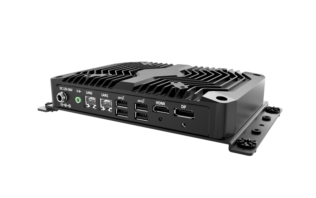 BCO-500-ADL Semi-Rugged Fanless Mini Computer with Intel® Alder lake N97/i3-N305 Processor, 1x DP, 1x HDMI, 4x USB, 2x LAN