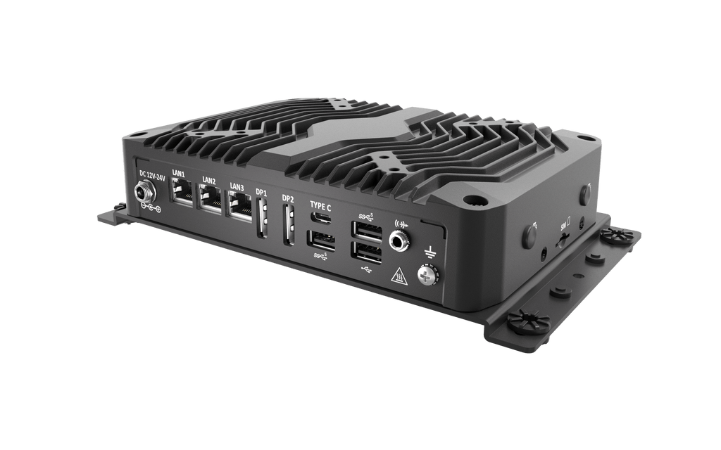 BCO-500-MTL Semi-Rugged Fanless Mini Computer with Intel® Core™ Ultra Processors, 2x DP, 3x USB, 1x Type C, 3x LAN