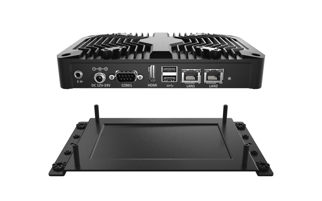 BCO-500-RK3568J Semi-Rugged Fanless Mini Computer with Rockchip ARM Cortex-A55 RK3568J, 1x HDMI, 2x USB, 1x CAN, 2x COM, 2x LAN