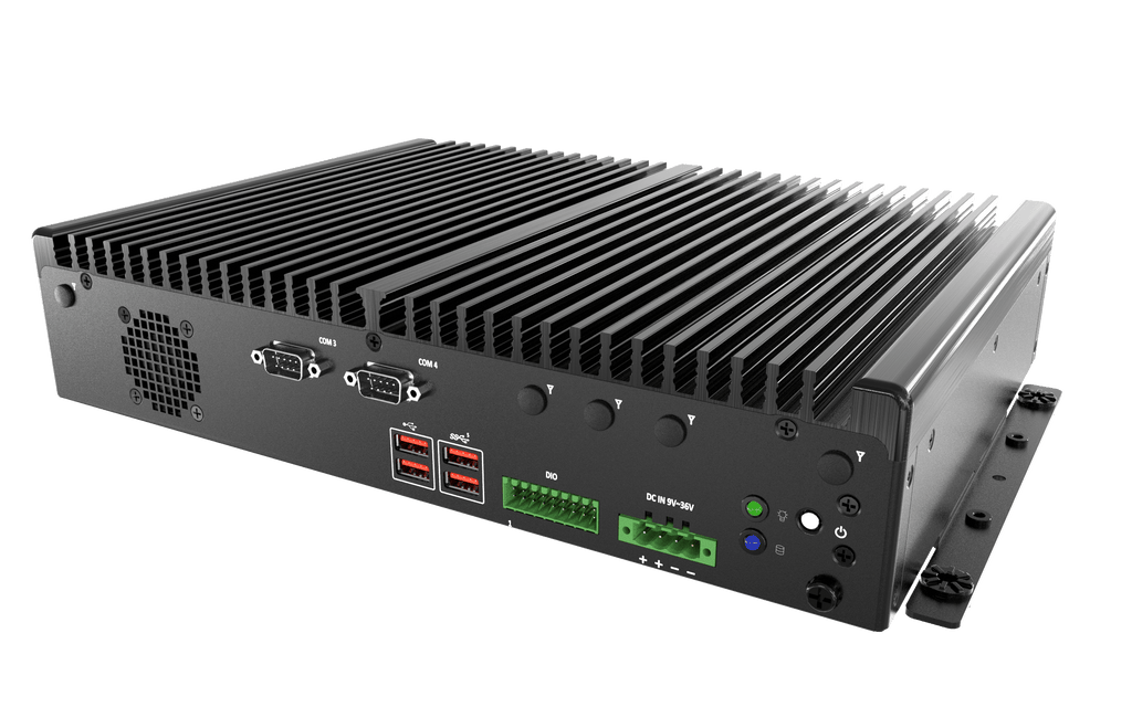 BCO-6000-RPL Industrial Computer with 12th/13th Gen Intel® IoTG Processor, 2x DP, 1x HDMI, 2x COM, 3x LAN, 1x PCIe x16 (or 2x PCIe x8) Expansion