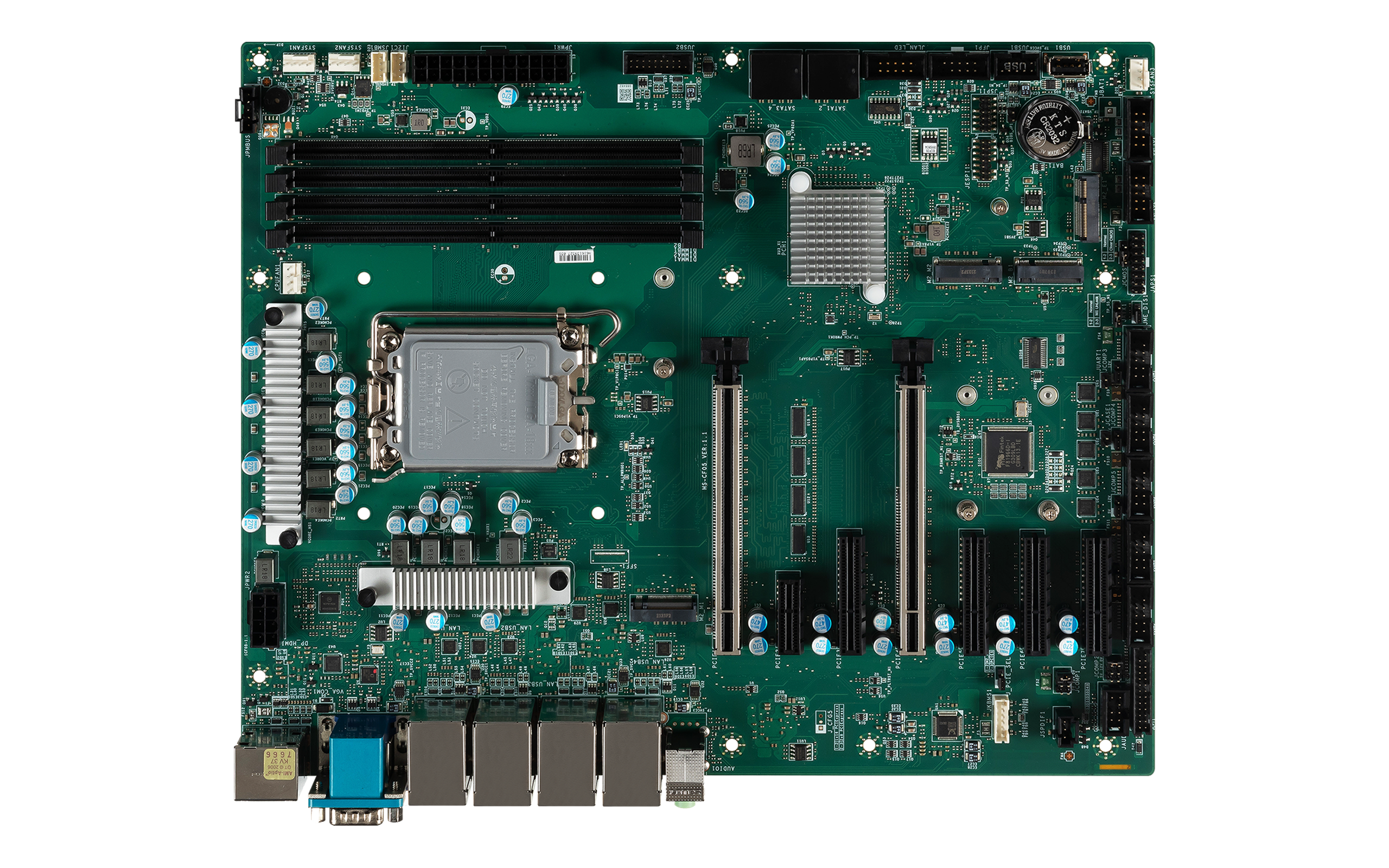 CT-ARL01 ATX Industrial Motherboard with LGA 1700 Socket Supporting 14th/13th/12th Gen Intel® Core™ i9/i7/i5/i3, Pentium®, Celeron® Processor, Intel® R680E Chipset