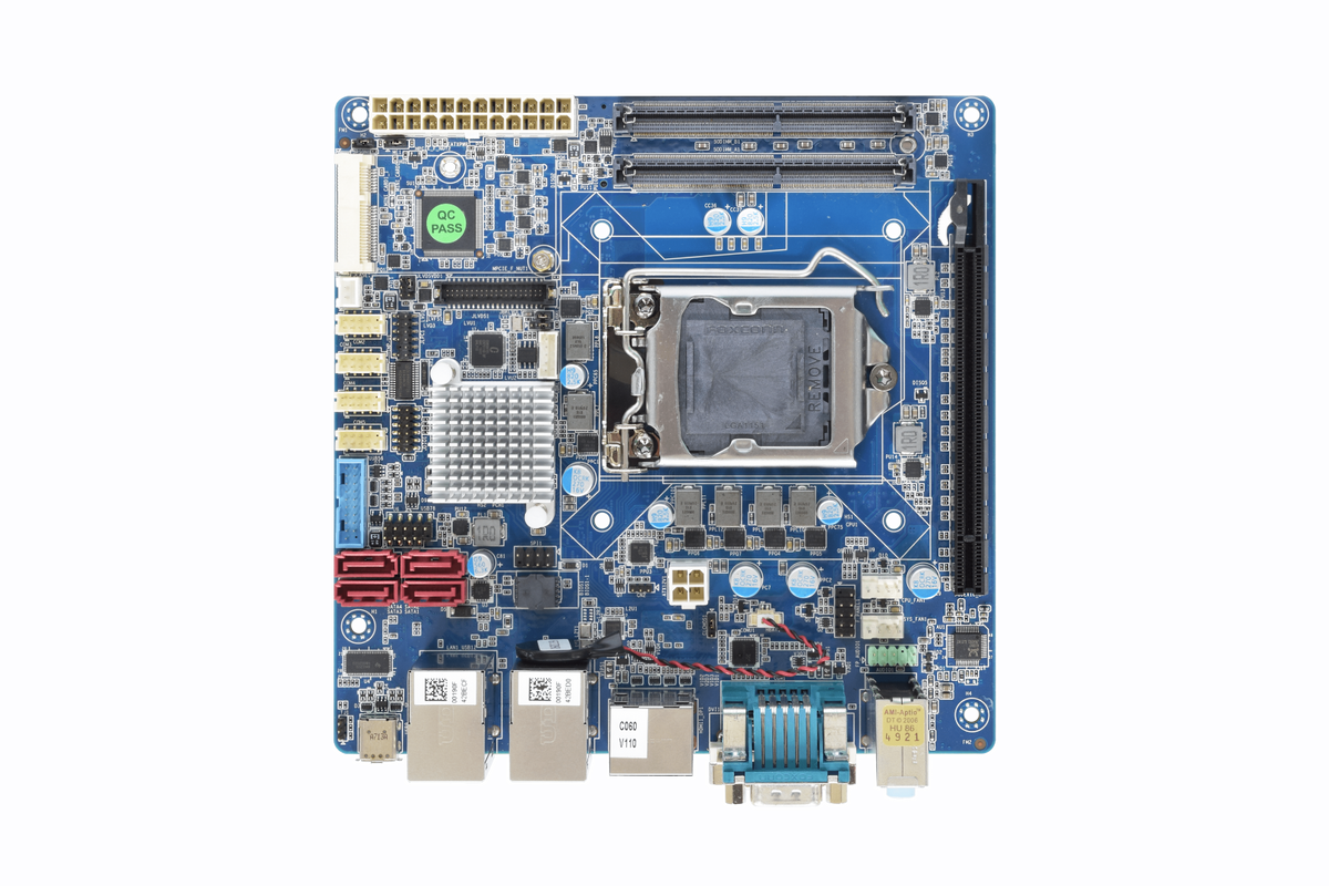 CT-XCL01 Mini-ITX Industrial Motherboard with LGA 1151 Socket Support ...