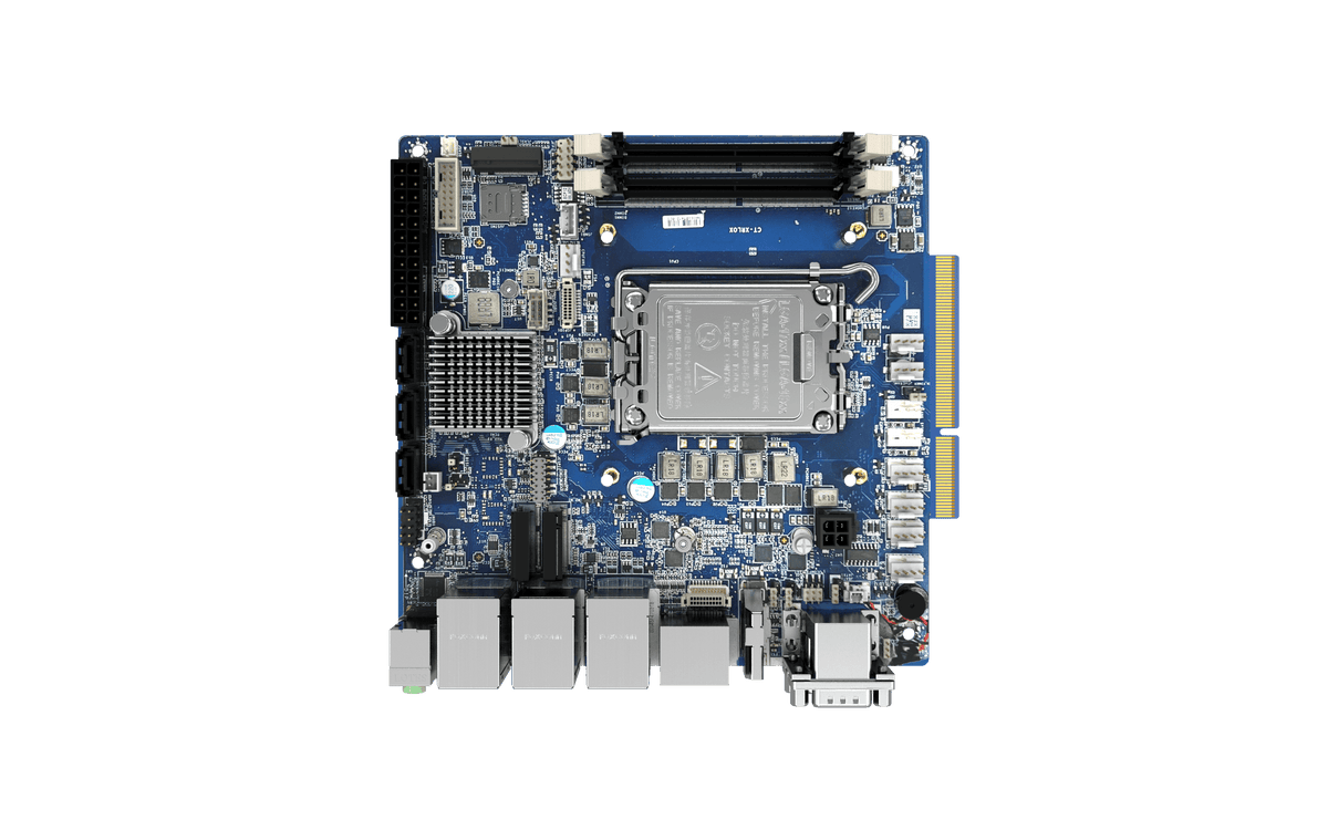 CT-XRL02 Mini-ITX Industrial Motherboard with LGA 1700 Socket Supporti ...