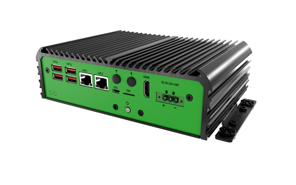 JCO-3000-ORN-A Mid-Range AI Edge Computer with NVIDIA Jetson Orin™ NX/NANO, 2x LAN