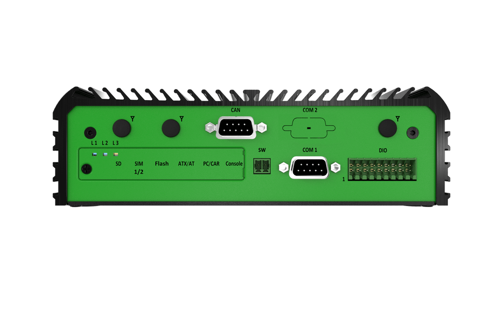 JCO-3000-ORN-B_4L Mid-Range AI Edge Computer with NVIDIA Jetson Orin™ NX/NANO, 4x LAN