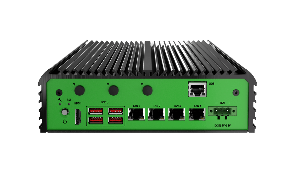 JCO-3000-ORN-B_4L Mid-Range AI Edge Computer with NVIDIA Jetson Orin™ NX/NANO, 4x LAN