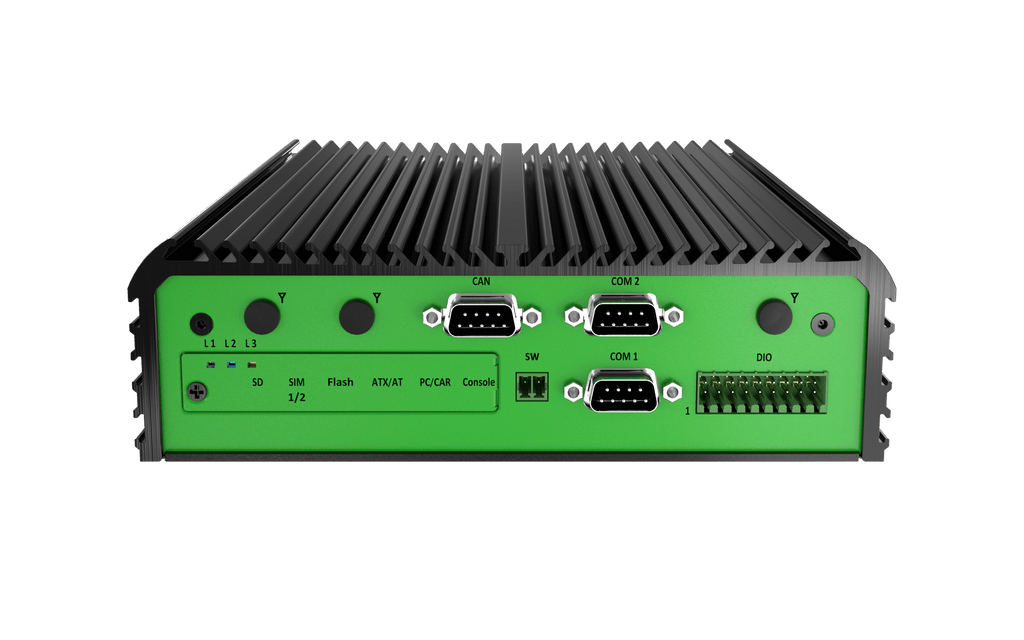 JCO-3000-ORN-B_4L Mid-Range AI Edge Computer with NVIDIA Jetson Orin™ NX/NANO, 4x LAN