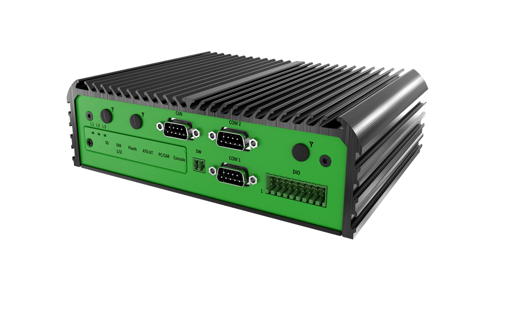 JCO-3000-ORN-B_4L Mid-Range AI Edge Computer with NVIDIA Jetson Orin™ NX/NANO, 4x LAN