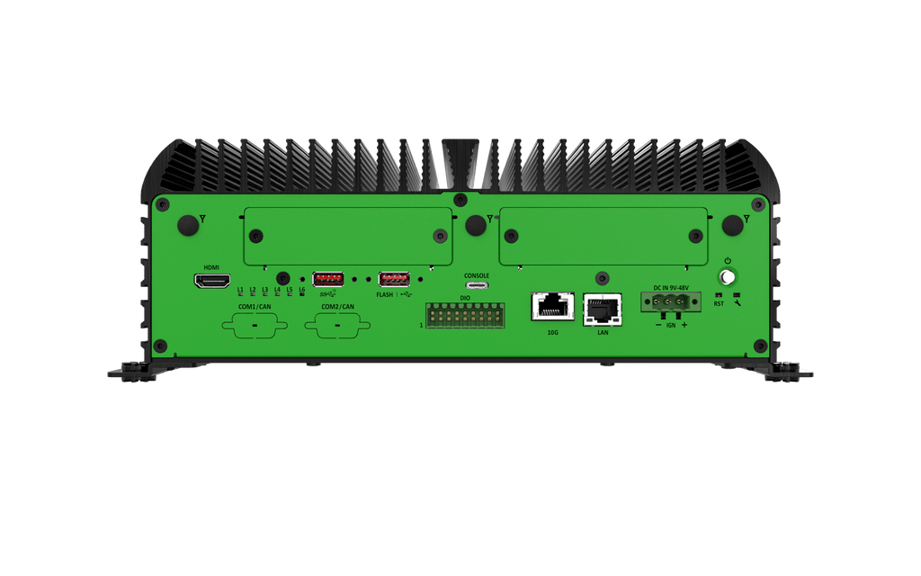 JCO-6000-ORN-A_2EBIO High Performance AI Edge Computer with NVIDIA Jetson AGX Orin™, 2x EDGEBoost I/O Support