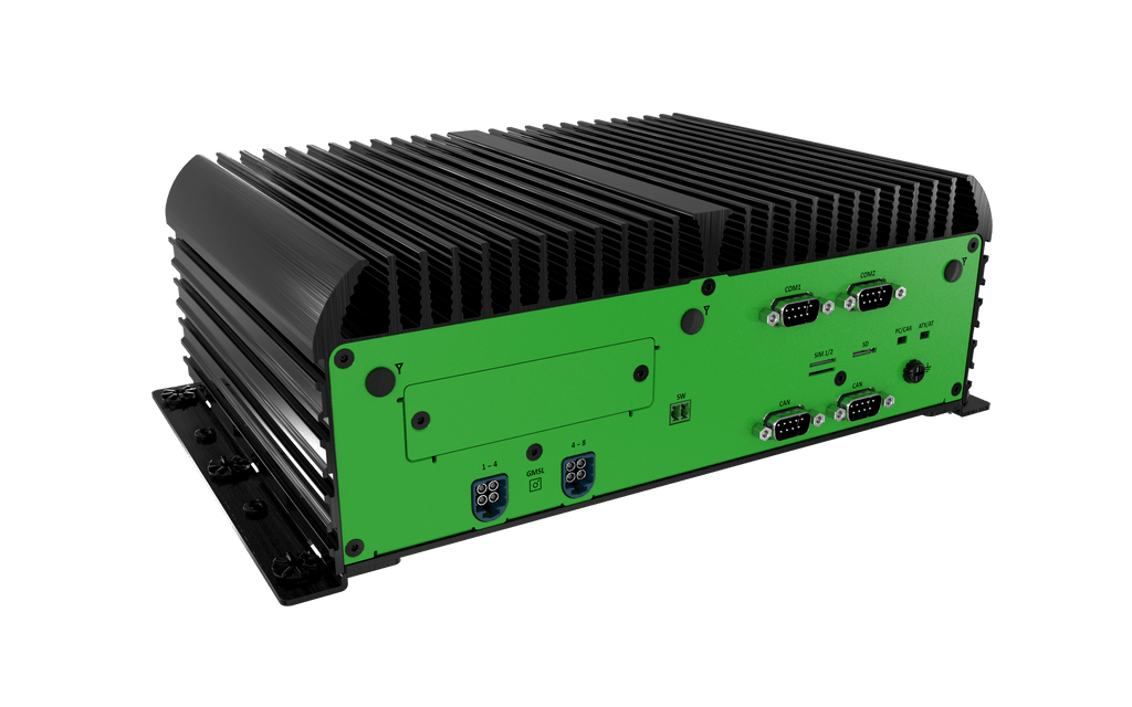 JCO-6000-ORN-A_2EBIO High Performance AI Edge Computer with NVIDIA Jetson AGX Orin™, 2x EDGEBoost I/O Support