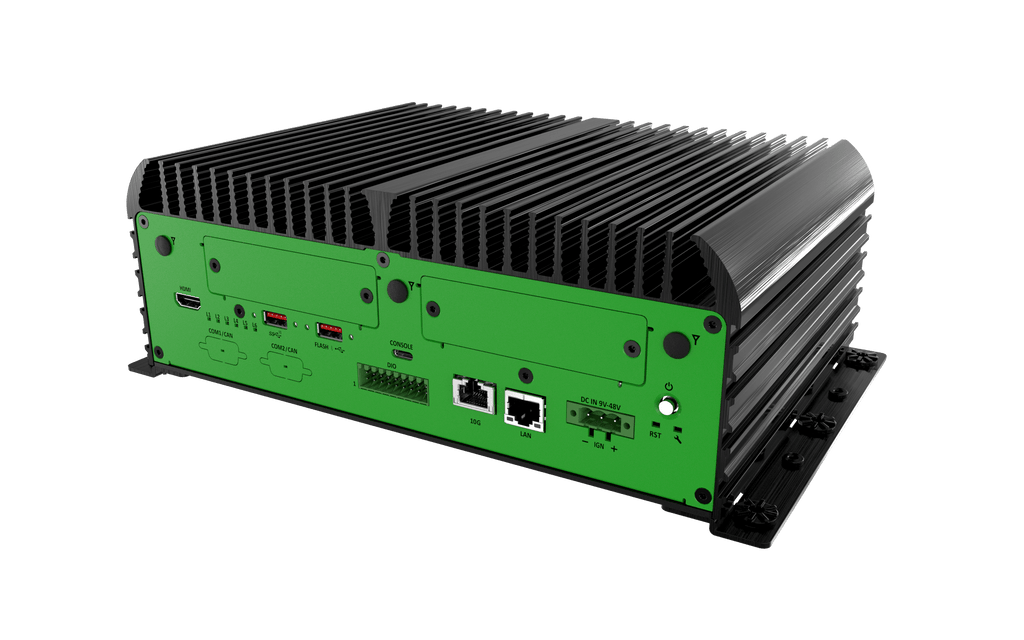 JCO-6000-ORN-A_2EBIO High Performance AI Edge Computer with NVIDIA Jetson AGX Orin™, 2x EDGEBoost I/O Support